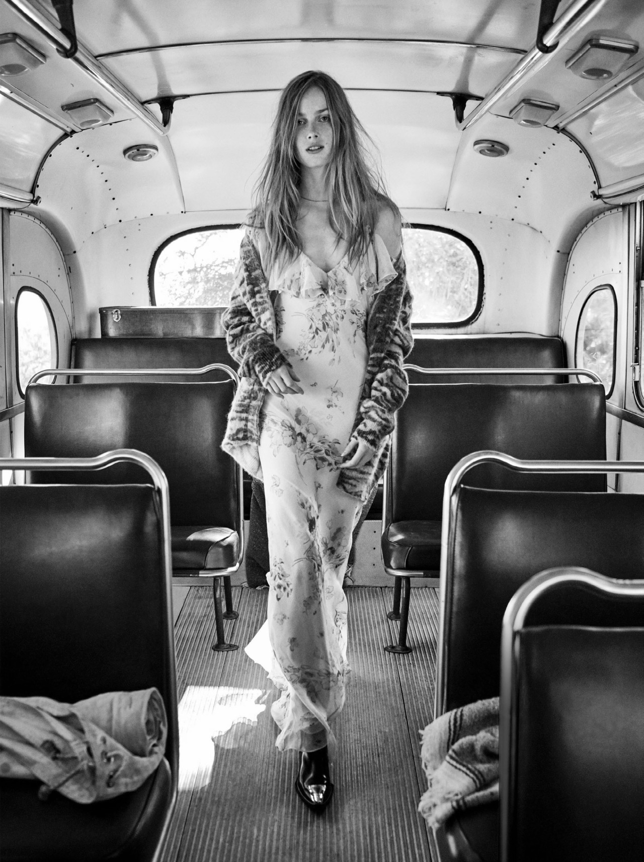 vogue-at-heart:  Rianne van Rompaey in “I’m With The Band” for Vogue US, March