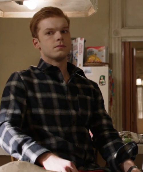 This Is How Ian Looks At Mickey When He Sees The Bite Mark Mickey Left In His Arm. Look Of Annoyance