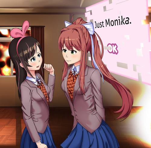 juliantheturtleman: I’ve been watching Ai-chan’s DDLC playthrough and i felt like i had 