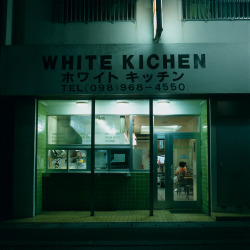 redlipstickresurrected:  Akira Asakura aka Akira ASKR 魔子 (Japanese, Naha, Okinawa, Japan) - 1: ホワイトキッチン (White Kichen) Kin, Okinawa, 2016  2:  Launderette, Koza, Okinawa, 2015  3:  沖縄市 Koza, Okinawa, 2016  4:  サロンきく