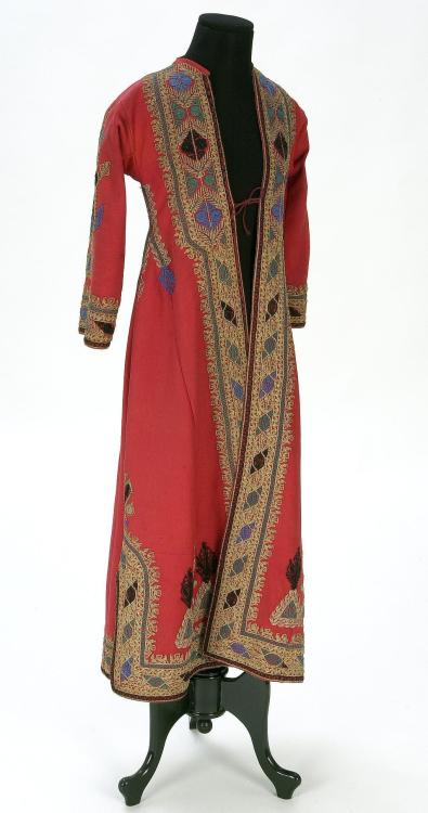 Syrian embroidered long tunic