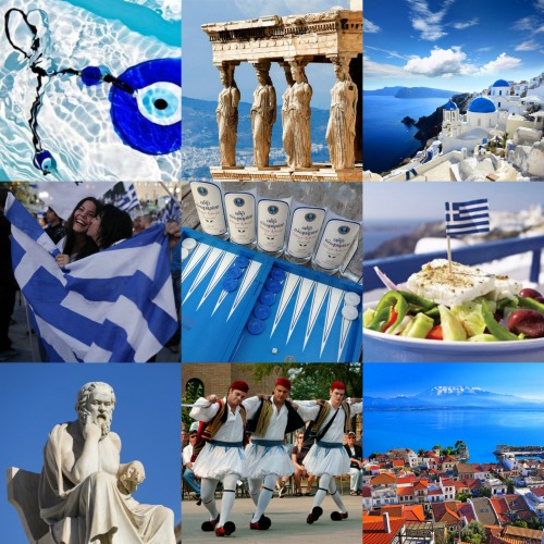 Language Moodboard: Greek