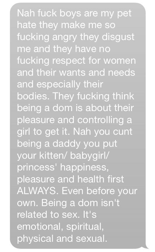 theflametofightthefearoffire:Dear fuck boys.