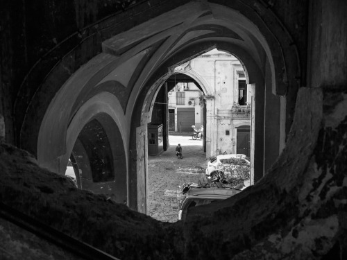 Palazzo Sanfelice, rione Sanità.Napoli, settembre 2016