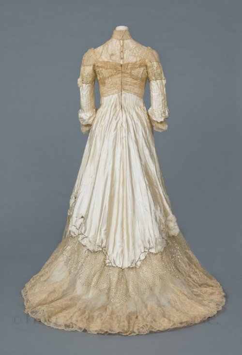 costumeloverz71: Evening Gown c. 1900