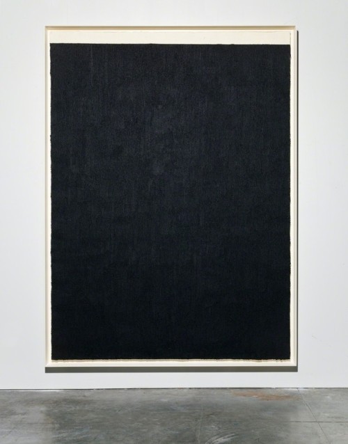 ruiard: Richard Serra - Elevational Weights, Equivalents II Paintstick on handmade paper, 110 × 80 i