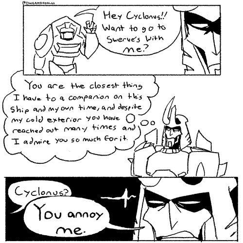 I Love Season One Cyclonus Hes A Disaster