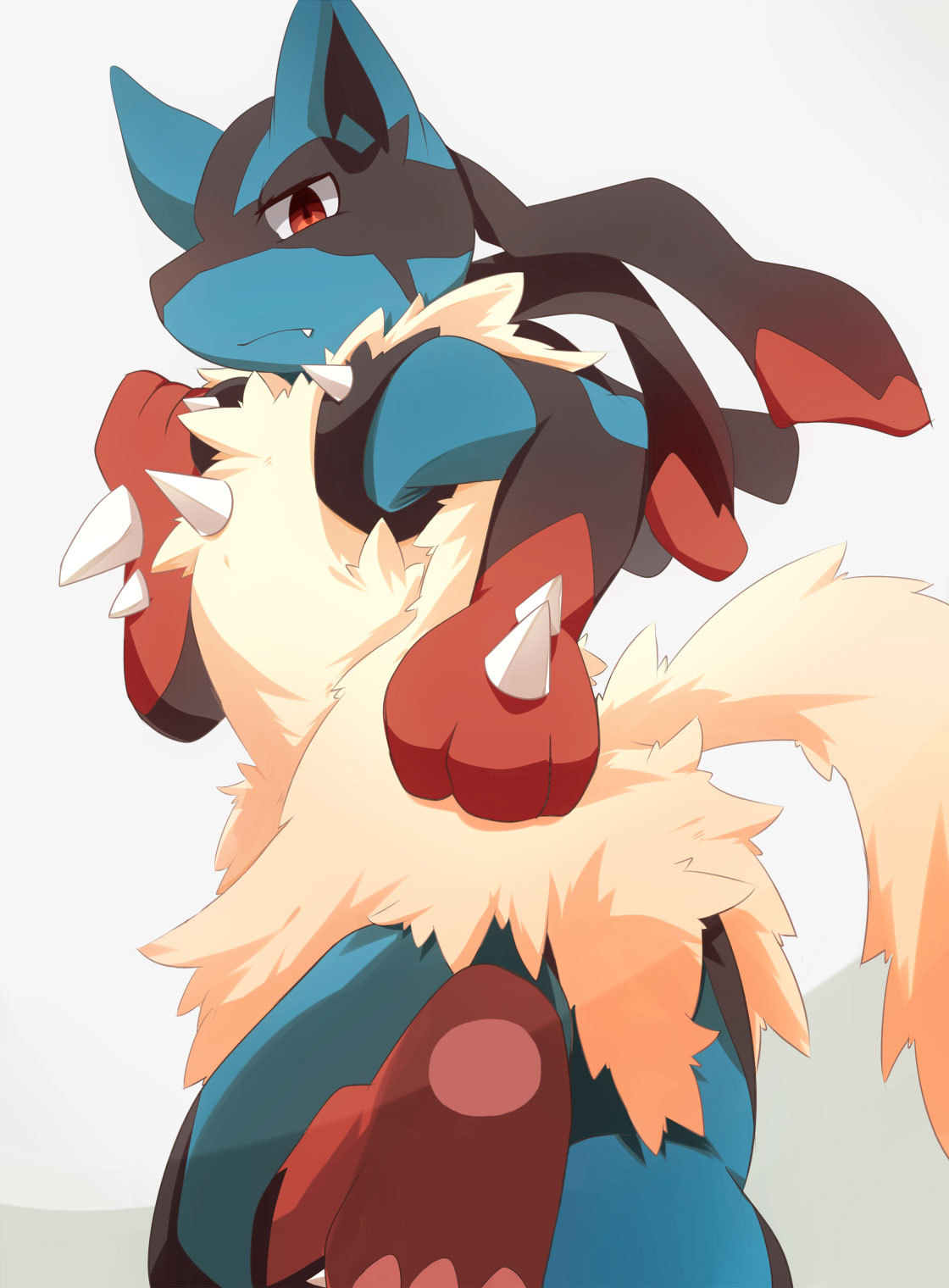 Lucario the Aura Pokémon — pkmnまとめ Artist: あう子 via pixiv