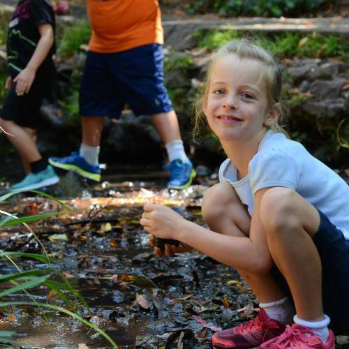 Just a little creek explorin’. To quote Calvin and Hobbes, “There’s treasure every