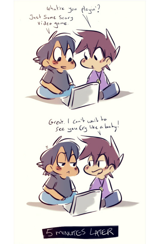 thatdoodlebug: (ash was playing fnaf) for the palletshipping secret santa http://palletshipping-secretsanta.tumblr.com/ 