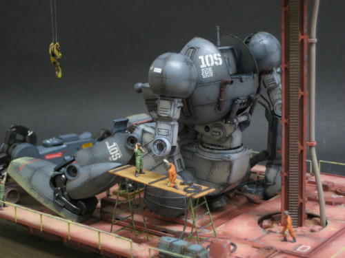 gunjap:  1/144 Xabungle WM Government Type, Improved Work, Amazing Diorama! Work by 学屋 Full Photoreview [WIP too] No.38 Big Size Imageshttp://www.gunjap.net/site/?p=237772
