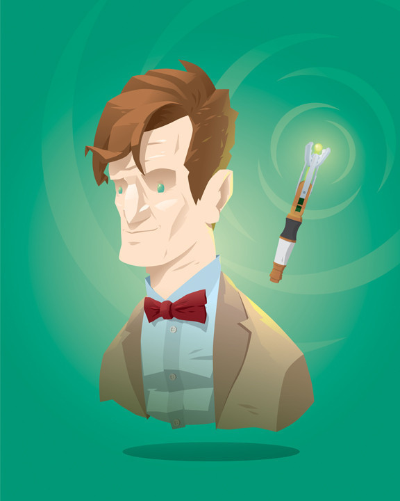 geek-art:  Geek-Art.net Florey - Busts Series (Young Guns Art Show) #geekart