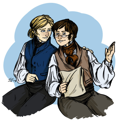 theonlycheeseleft: oilan: My shipping of these two has inexplicably intensified over the past week. 