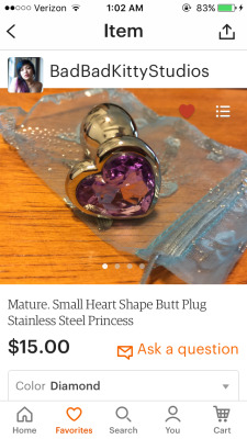 i want a cute little princess plug so bad.