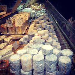 more different cheeses than the number of days in the year  (at La Fromagerie Lepic)