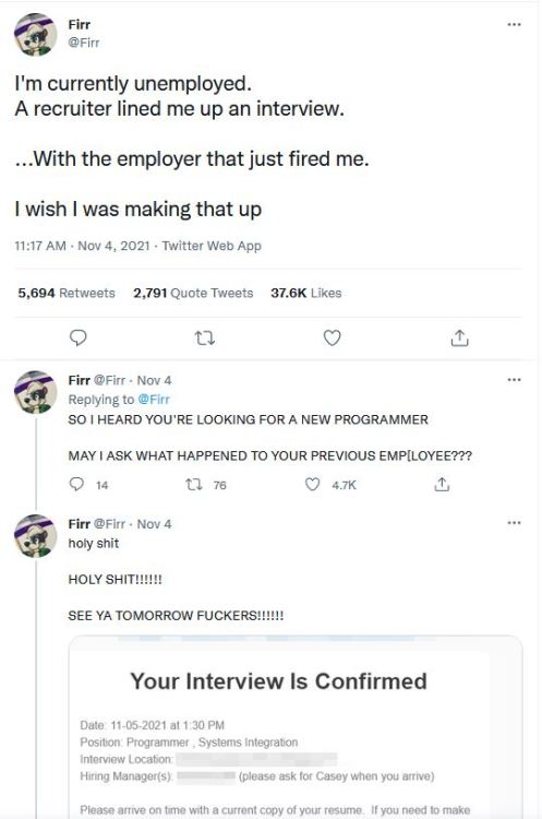 quantummindclassicalheart:toothsalad:intj-confessions:Tread here. The best part is OP got fired because their boss asked why they weren’t “incorporating blockchain technology” into the video switcher they were building and OP straight up said “you