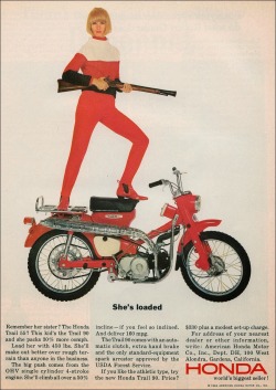 Honda Trail 90 Promo, USA 1964. Merci Sly