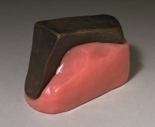 saloandseverine:Marcel Duchamp, Wedge of Chastity, 1954/ cast 1963