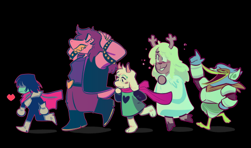 DELTARUNE// Let’s go on an adventure!!!!!I finished chapter 2 last night…. I feel signi