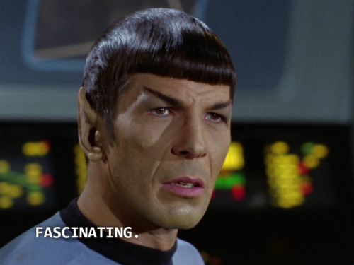 plaidshirtjimkirk: cokirk reminded me of the time Spock got a huge green boner on the bridge because