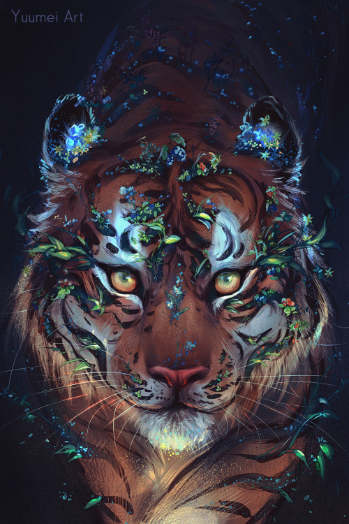 yuumei-art:    Happy Chinese New Year! The year of the tiger~