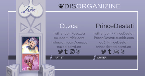 Now publishing Zexion’s contributors: @cuuzca & @princedestati ❦https://twitter.com/cuuzca