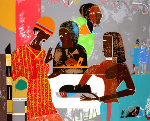 artist-bearden: Prevalence of Ritual III, Romare Bearden