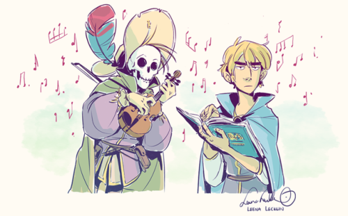 leenalecklin:Frill loves to play his violin, but Urth doesn’t always approve.Long time ago @alf-l ma