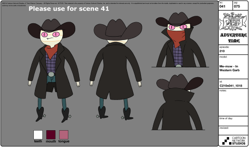 XXX selected character model sheets (2 of 2) photo