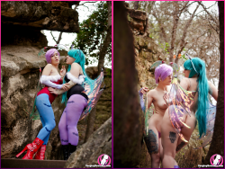 cosplaydeviants:  When Hex Hypoxia and Anastassia Bear met, they knew they were two halves of the same whole. Check out Soul Sisters, only in the member’s area ofwww.CosplayDeviants.com 