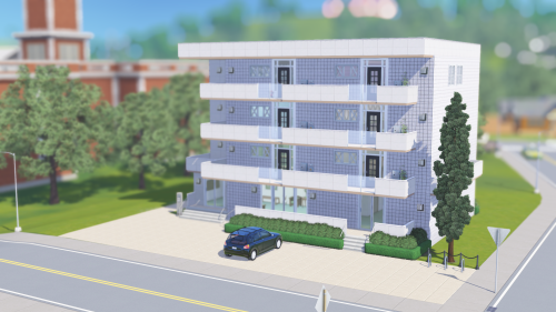 Apartment Complex 2 For The Sims 3