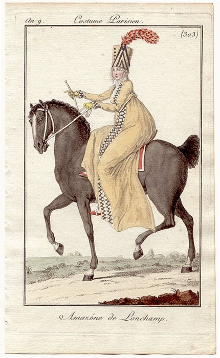 &ldquo;Amazone de Lonchamp&rdquo;, year 9 or 1800
