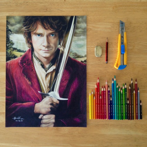 nitefise-art: In case anyone was interested in the colours I used for these Bilbo | Gandalf&nbs