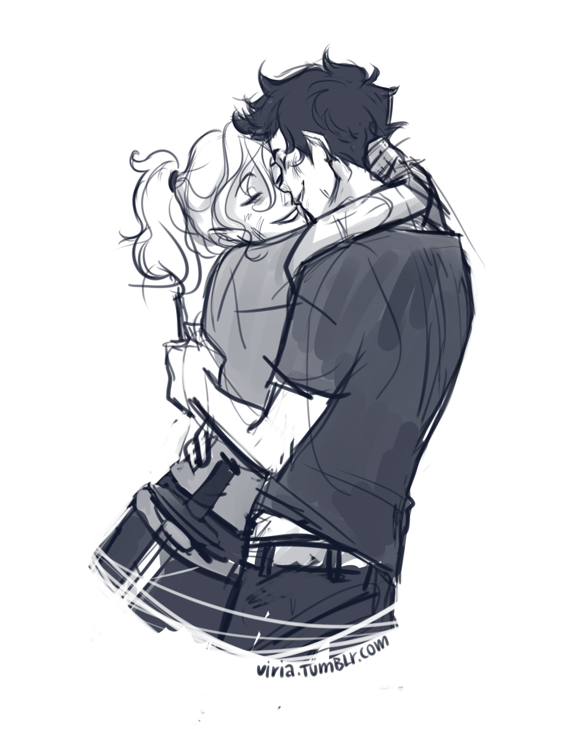 That S Rough Buddy My Hand Slipped With A Sudden Percabeth I Don T