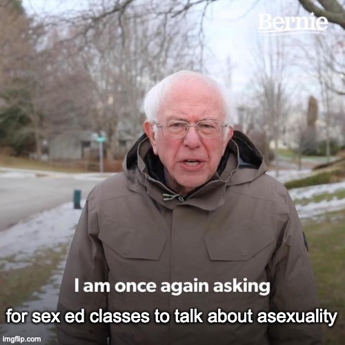 raavenb2619:[ID: The I am once again asking meme. An image of Bernie Sanders saying “I am once again