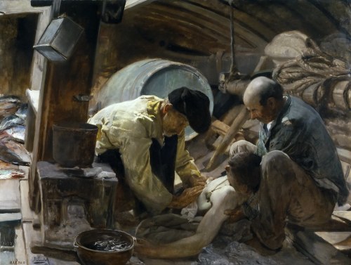  Joaquín Sorolla y BastidaAnd They Still Say Fish Are Expensive! 1894 