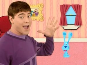clima-0804:  show-them-all: throwbackblr:  throwbackblr:   doesdanieldab:  jamaican:   The most traumatizing moment as a child was when Joe replaced Steve on Blues Clues.   Steve went to “college”.  Sureeee, Nickelodeon.  Sureeeee….  I didnt even