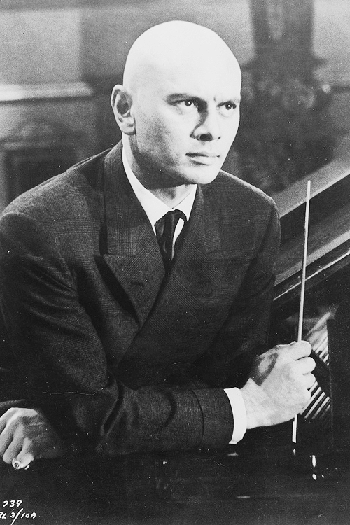 bellecs:   Yul Brynner in Once More with Feeling, 1959