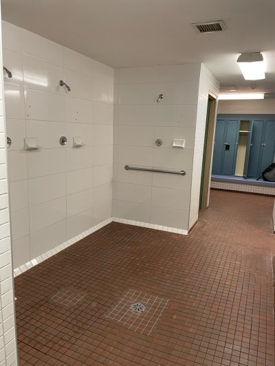 These are the current showers in the Marpole-Oakridge Community Center in Vancouver, BC. Remodeled M