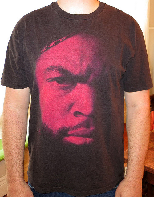 Day: 746
Shirt: Ice Cube - Predator
 Color: Black
Brand: Hanes Heavyweight
Source: He won me over the first time i heard his verse on Fuck Da Police. I haven't ever loved too much Hip Hop but have always respected the way this guy could command a...