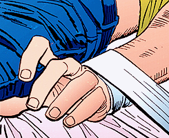 mattmrudock:  daredevil (2015) || daredevil: the man without fear #01 (1994)everything hurts. all he wants is to die.