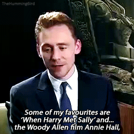 Tom Hiddleston on Romantic Films, 11th October 2013