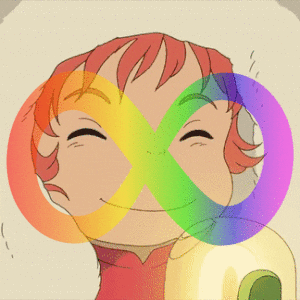 whencartoonsruletheworld:Autism Acceptance Month: Autistic Headcanons↳ Ponyo (Gake no ue no Ponyo)“A