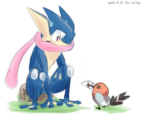 fu-setsu:  “…Is this a letter to me?” I get too excited about Greninja’s confirmation. 