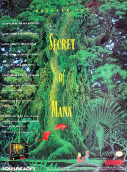 videogameads: SECRET OF MANASquareSuper NES1993