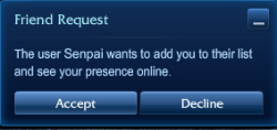 league-of-desu:  Senpai noticed me *o* 