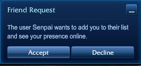 league-of-desu:  Senpai noticed me *o* 