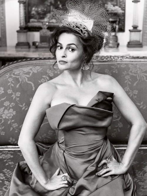 esmesqualor:HELENA BONHAM CARTER photographed by Pamela Hanson for Harper’s Bazaar (2019)