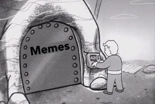 falloutaddicted:    Vault 420 Experiment: See how the population reacts after prolonged exposure to dank memes.  