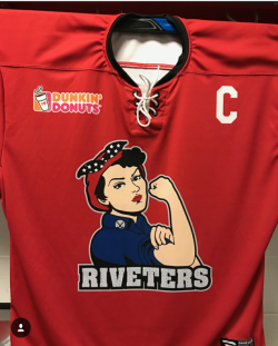 metropolitan riveters jersey